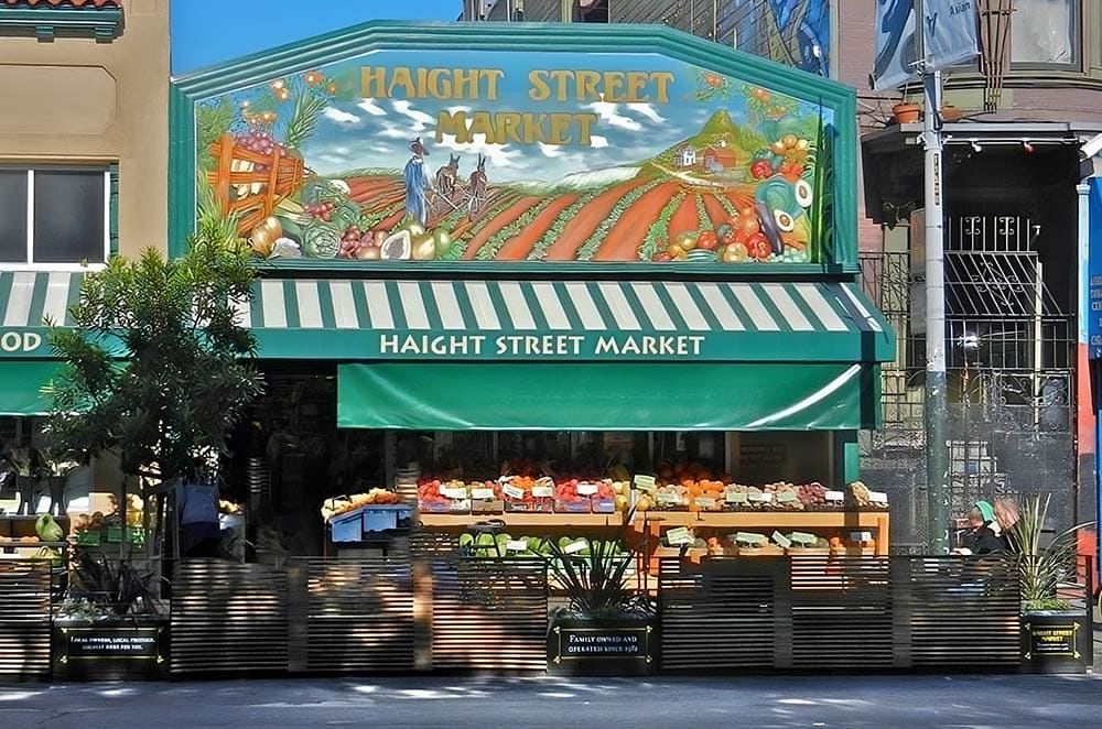 Haight St Market Location