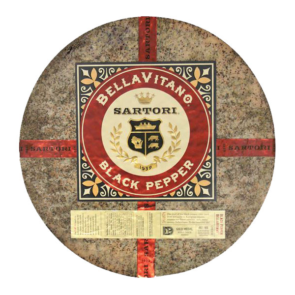 Black Pepper Bellavitano Cheese