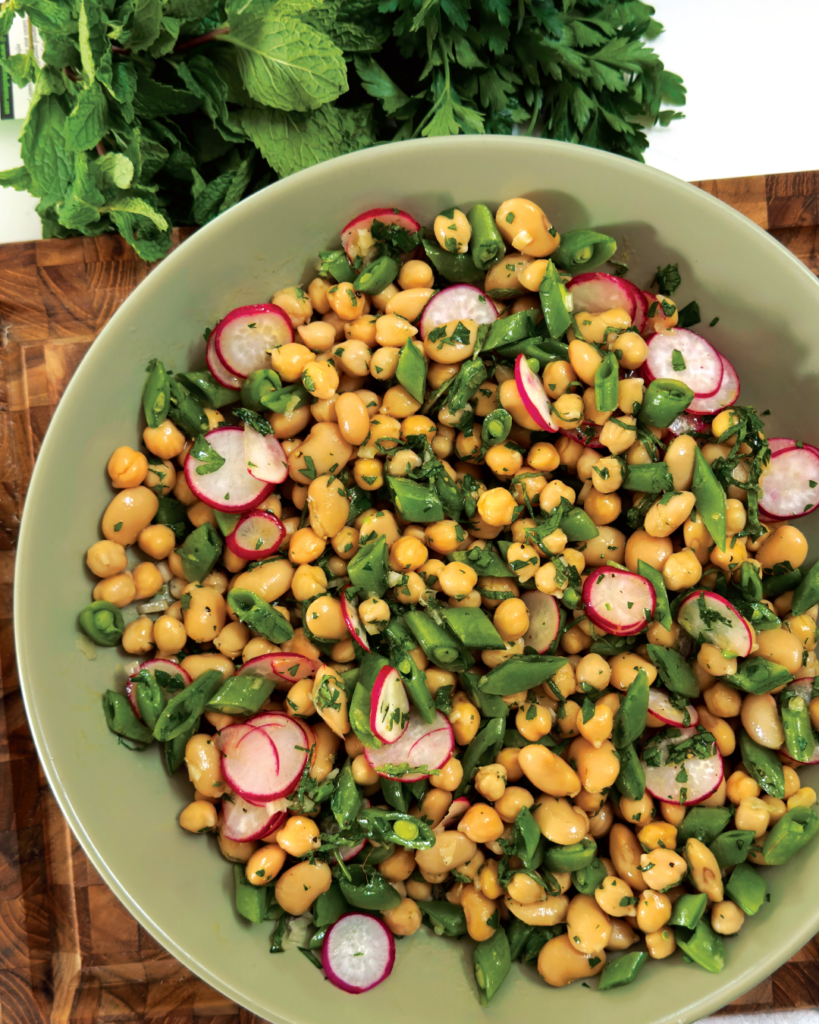 Beans And Greens Garden Salad